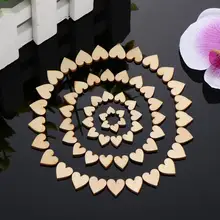 200 шт деревянные заготовки в форме сердца кусочки дерева, диски для рукоделия, украшения для свадебной вечеринки, украшения для детского душа A3