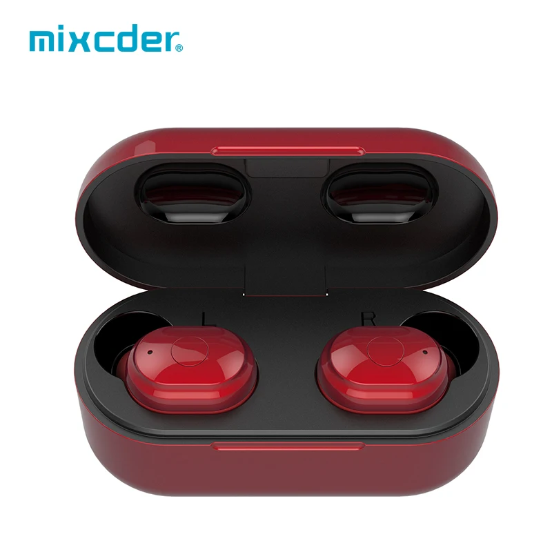 Mixcder T1 Bluetooth наушники TWS V5.0 беспроводные CVC8.0 шумоподавление Спортивная гарнитура