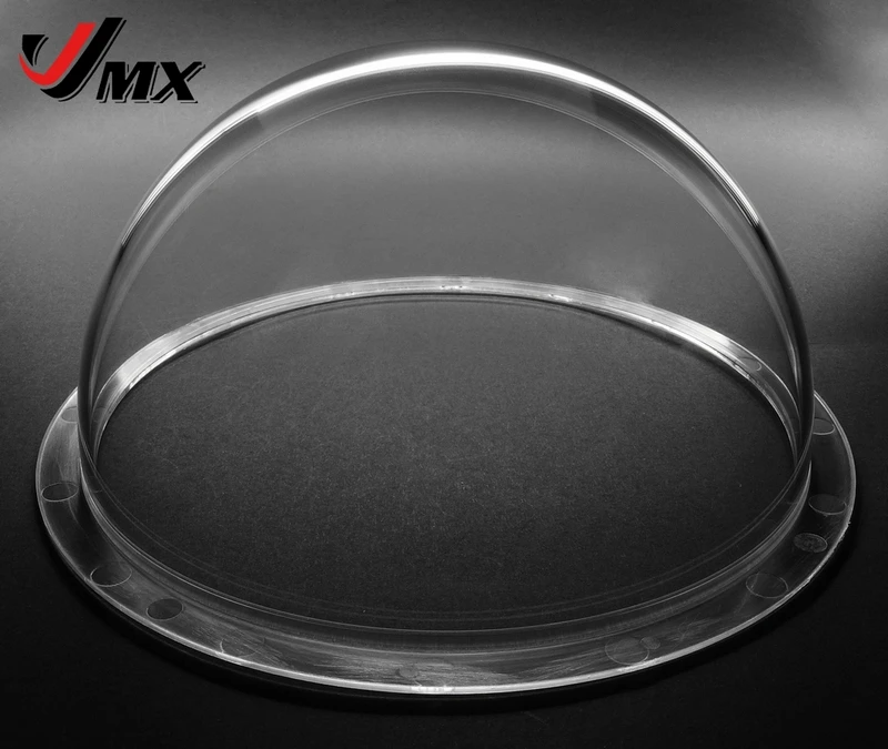 JMX 6.2 INCH Acrylic Indoor / Outdoor CCTV Replacement Clear Camera Dome Housing Security Dome