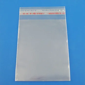 

200 Clear Self Adhesive 7cm x 13cm Peel and Seal Plastic Bags for Small Objects, Jewellery, Arts and Crafts Display Packaging