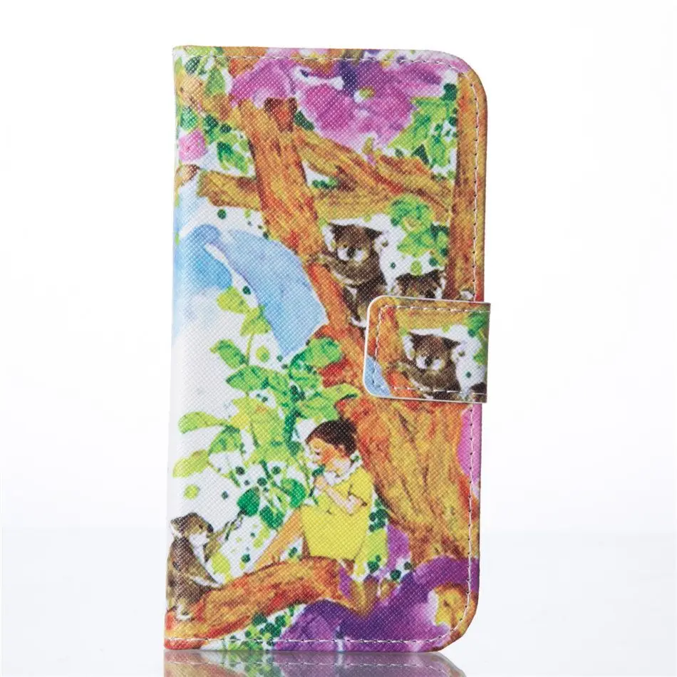 Koala Матовый кожаный чехол для изготовления сумок, samsung J4 Core J6 плюс J7 Duo Max Galaxy J8 J9 J2 Pro J3 J5 J120 Капа G360 i9060 E08H - Цвет: Koala