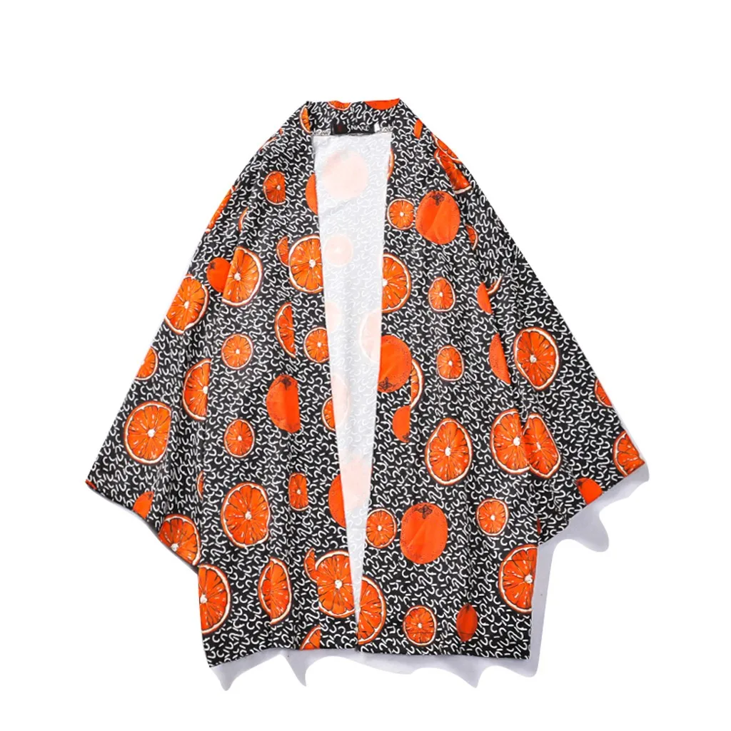 Fashion Print Top Blouse Kimono Hot Spring Clothing Lovers Individuality