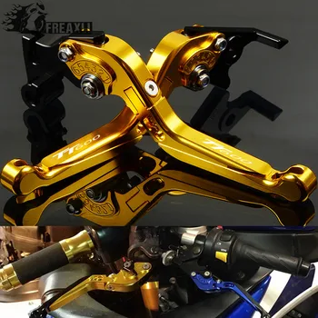 

Motorcycle Accessories Handle Grips Adjustable Extendable Folding Aluminum Brake Clutch Lever For TRIUMPH TT600 TT 600 2000-2003