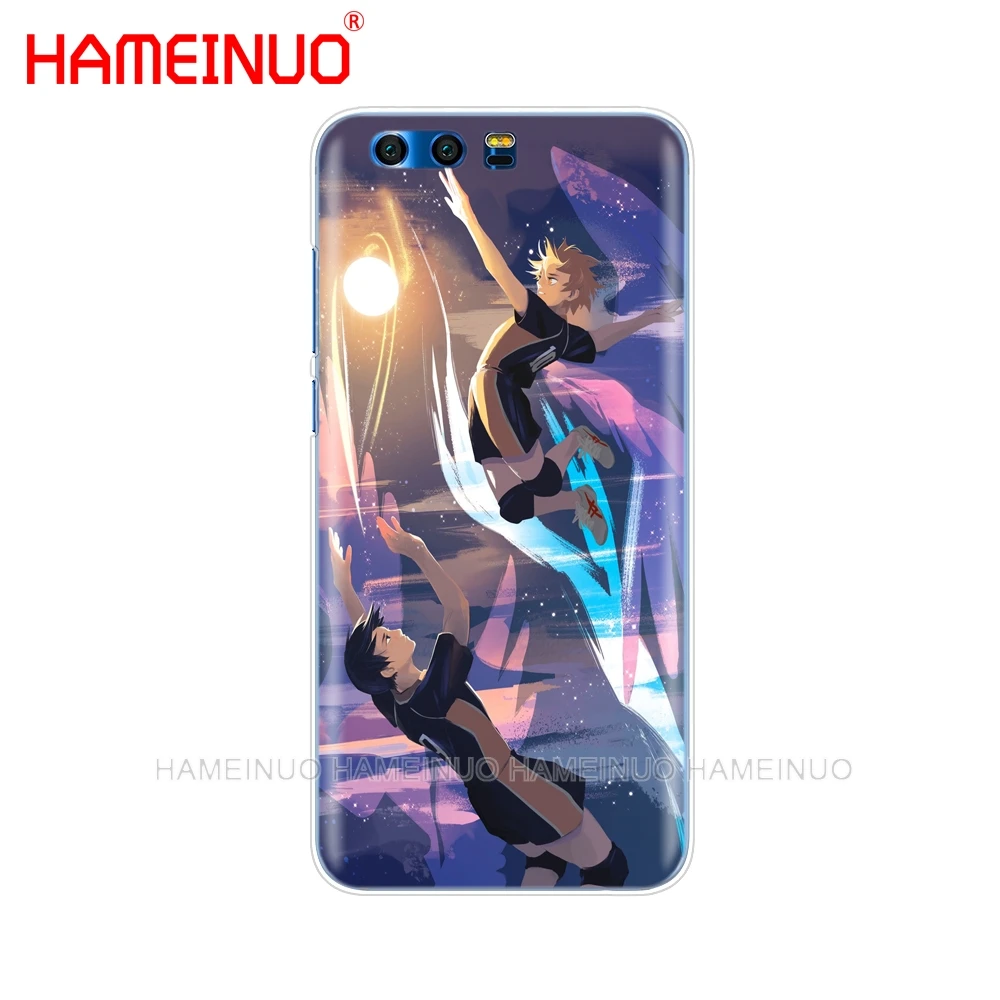 HAMEINUO Haikyuu Hinata атак Аниме Манга волейбол униформа чехол для телефона для huawei Honor 10 V10 4A 5A 6A 7A 6C 6X7X8 9 LITE