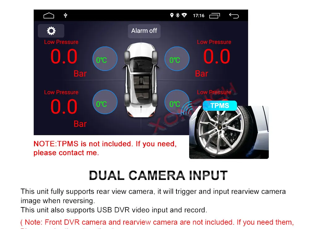 Top 7 inch Head Unit Android 8.1 Car Radio Stereo Audio GPS Navigation For Chevrolet Traverse Tahoe Suburban GMC Multimedia player 22