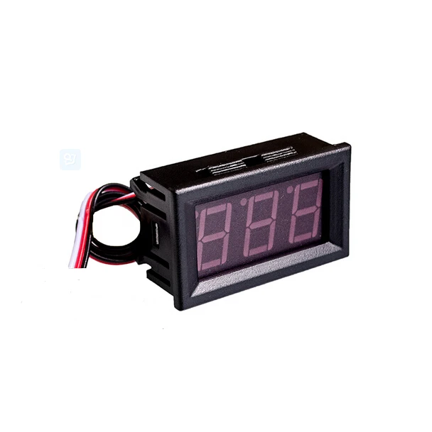 

Three line DC voltage head 0.56 inch red LED digital voltmeter DC 0V30.0V counter protection