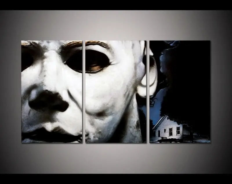 print framed michael myers halloween picture modern home decor wall art print halloween painting on canvas - Michael Myers Halloween Decorations print framed michael myers halloween picture modern home decor wall art print halloween painting on canvas - Michael Myers Halloween Decorations