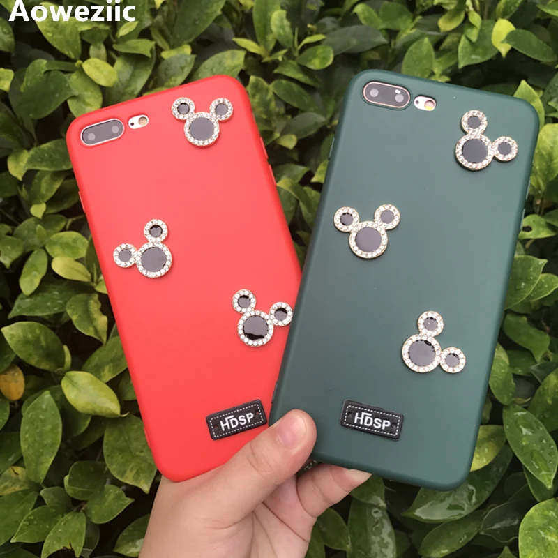 

Aoweziic Water drill For iPhone XR mobile phone shell X XS soft rubber 6S female protection jacket 7 8plus innovation DIY XS MAX