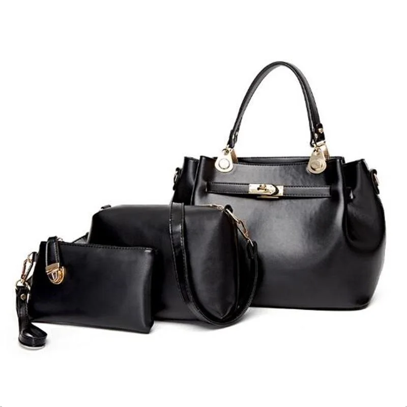 

Shuvbasha2017luxury handbags bags designer three-piece large capacity of women handbags fashion shoulder bag five colors