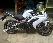 Hot Sales,For Kawasaki Ninja 650R ER-6F 2012-2014 ER6F ER 6F 650 R 12 13 14 15 White Black Aftermarket Motorcycle Fairing Kit