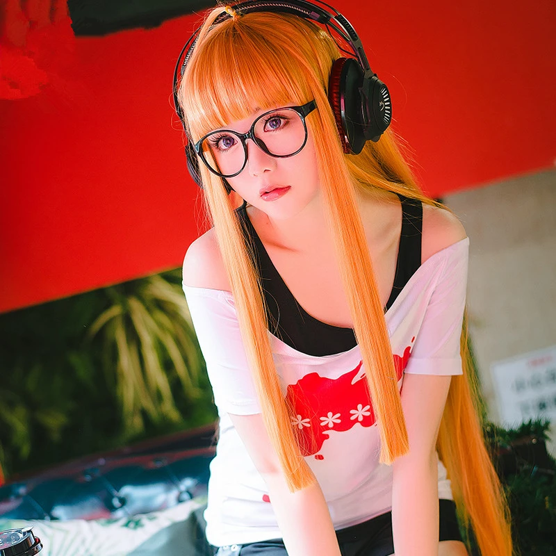 Японские Аниме Persona 5 Косплей Futaba Sakura повседневные костюмы для праздника Костюмы Униформа Костюмы на Хэллоуин пальто+ рубашка+ шорты