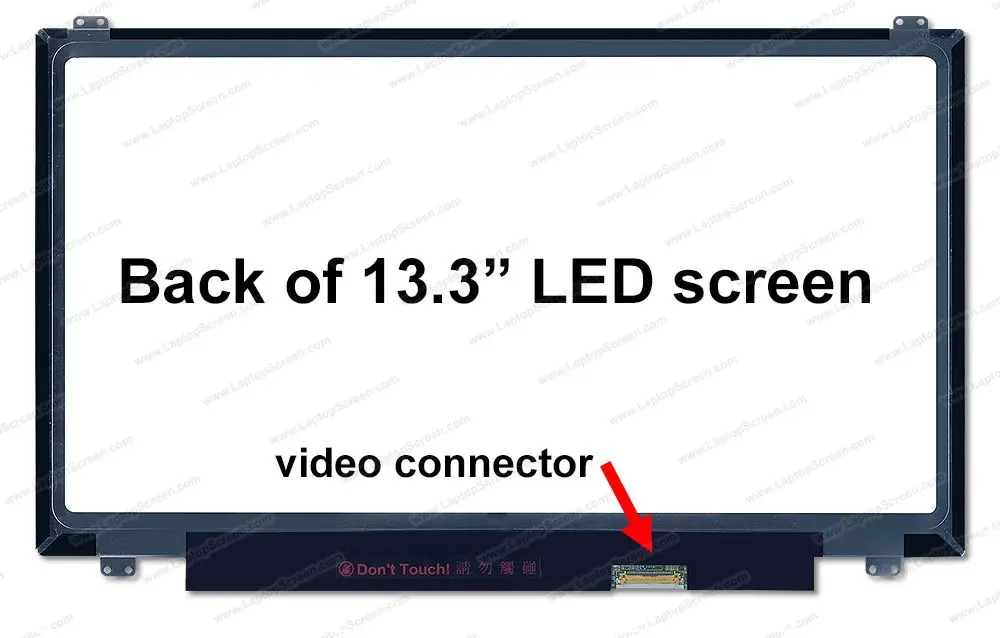 

LAPTOP SCREEN for ACER ASPIRE S5-391 ES1-311 SERIES (13.3 inch 1366x768 30pin N)