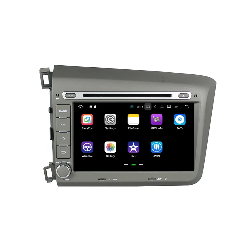 Top Liislee Android For Honda CivicCivicCivicC 2012~2013 Car Navigation GPS Audio Video HD Touch Screen  Stereo Multimedia Player. 1