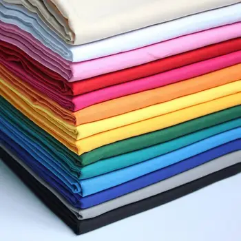 

1 Meter Solid Uniforms Fabric For Cosplay Doll Clothes Work Clothing Cooking Apron Hard Texitle Tablecloth Tissus Tela Tecido