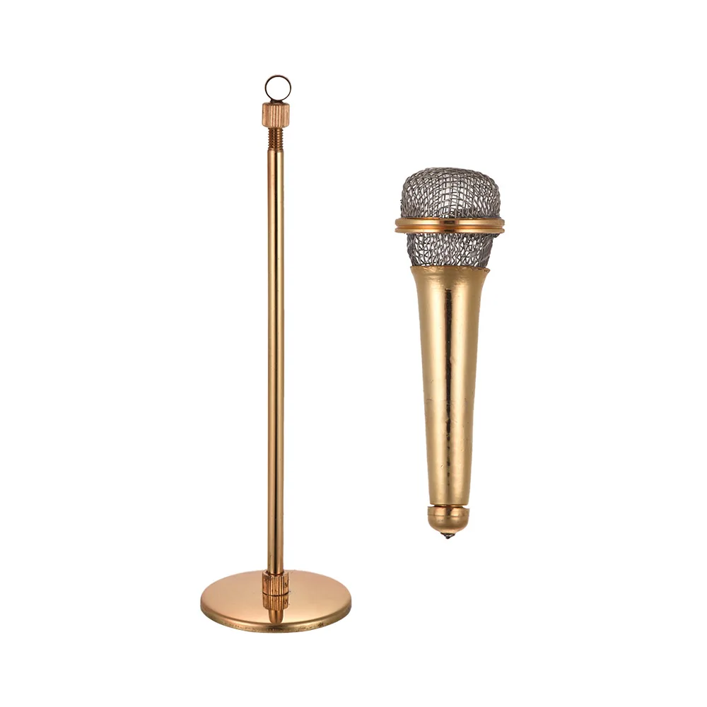 Buy Mini Microphone Mic Model Exquisite Desktop Decoration Ornaments Gift with