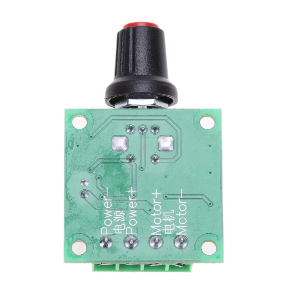 New DC 1.8V 3V 5V 6V 12V 2A PWM Motor Speed Controller Low Voltage Motor Speed Controller PWM 0~ Adjustable Drive Module