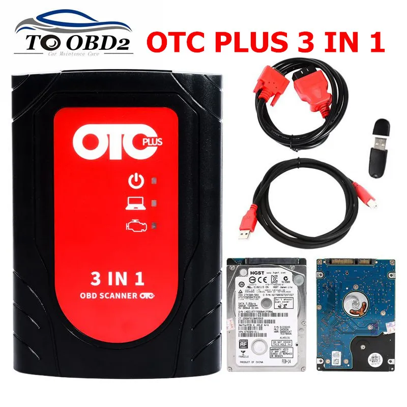Новейший OTC Plus 3 в 1 V15.00.026 GTS TIS сканер для TOYOTA NISSAN автомобильный диагностический