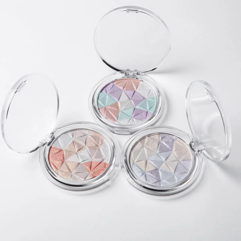 

High gloss honey powder for mixed color solid crystal drill Delicate and bright Multi-function Practical Cosmetic Gloss Powder
