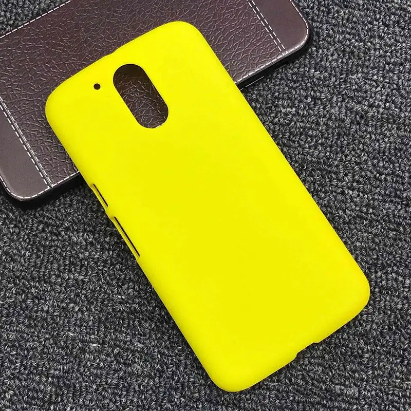 

Coque For Motorola Moto G4 Plus G 4 Case High Quality Frosted Matte Cover Hard Plastic Case For Moto G4 5.5" Solid Color Capa
