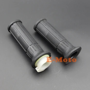 

Grips Grip Set w/ Single Throttle Cable Tube Sleeve For Yamaha MX Dirtbike Off Road