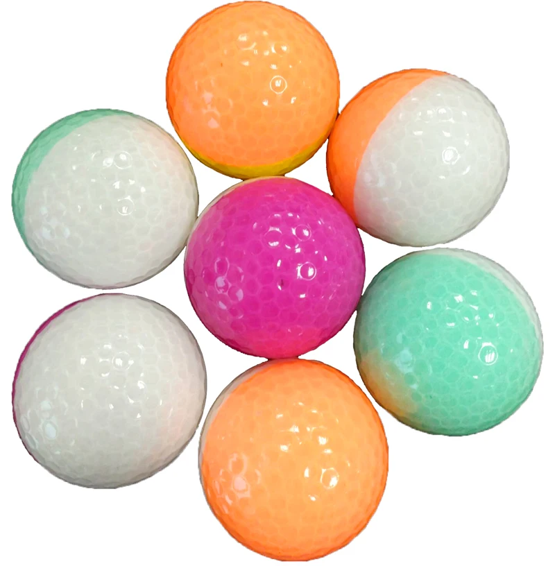 5 шт красочный хрустальный шар для гольфа прозрачный шар
