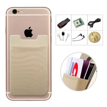 2 х гибкий чехол ID/кредитной держатель для карт клей Стикеры для iPhone 5 5S 6 6s S5 S6 Примечание 5 S7 Edge чехол в+ отслеживание