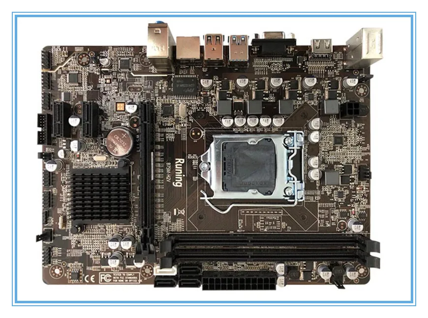 

new Desktop motherborad LGA 1155 B75 Desktop Computer Mainboard DDR3 for Intel B75