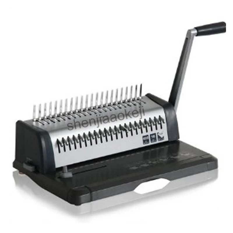 binding machine heavy duty comb style binding machine 21 hole punch machine document tenders bookbinding machine