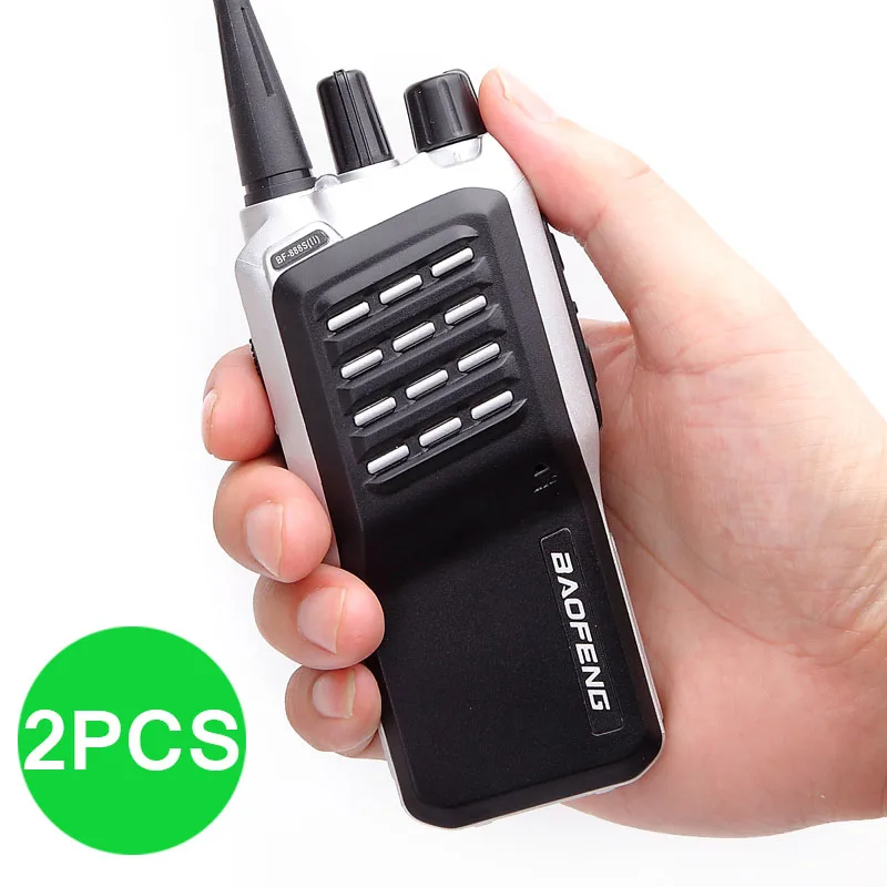 

2pcs/lot BF-888S(II) Walkie Talkie 400-470MHz UHF Long Distance Range Communication Two-Way Radios Upgrade Version Of BF-888S