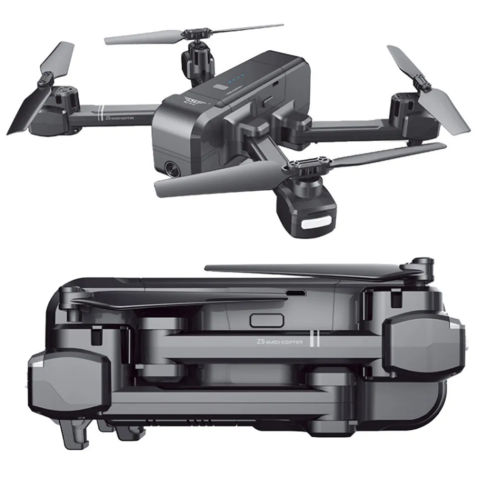 SJRC Z5 Квадрокоптер с HD 1080 P широкоугольный Камера Дрон с GPS+ Батарея Wi-Fi FPV высота Удержание Follow Me режим УЦИ vs