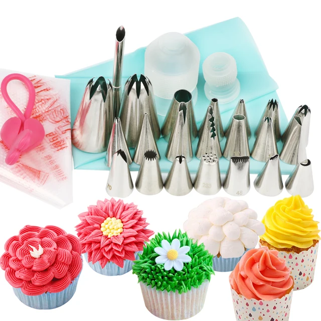 Buy 26pcs Cake Decorating Supplies Baking Tools with
