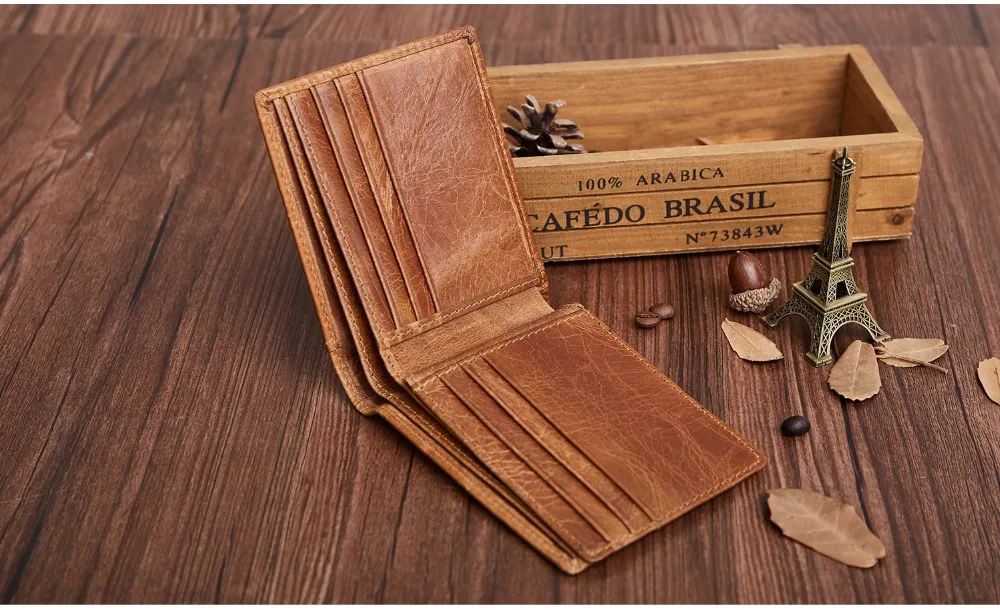 2054--Genuine Cow Leather Credit Card Holder Purses Travel Short Male Leather Wallet For Men-_01 (11)