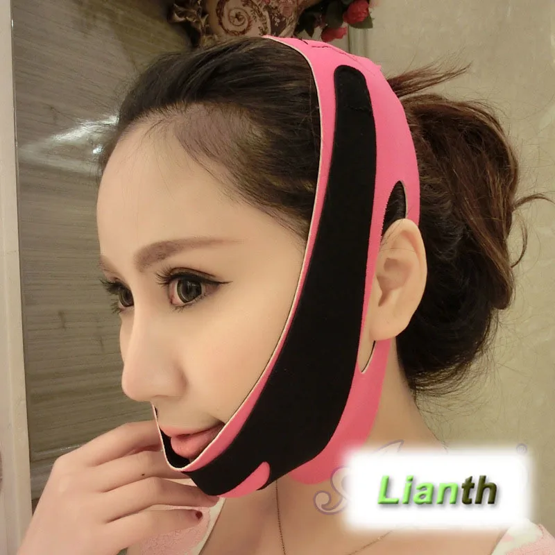 

Slim Face Shaper! Breathable Slimming Belt/Mask Bandage Eliminate Double Chin Product And Make Your Face Thin T0165SHH
