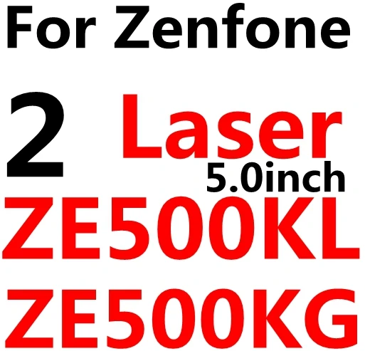 Абсолютная новинка! Премиум закаленное Стекло для ASUS_Z00ED Asus Zenfone 2 Laser ZE500KL ze500kg ze 500 kl кг Z00RD ME500KL чехол с защитной пленкой для экрана - Цвет: FOR  Zenfone 2 Laser