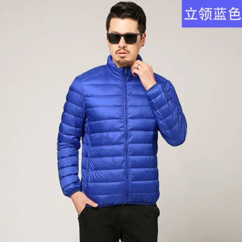 New Autumn Winter Man Duck Down Jacket Ultra Light Thin Plus Size Spring Jackets Men Stand Collar Outerwear Coat New Autumn Winter Man Duck Down Jacket Ultra Light Thin Plus Size Spring Jackets Men Stand Collar Outerwear Coat