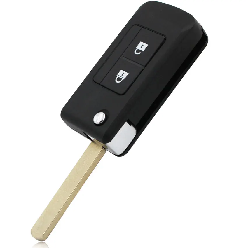 2 кнопки Замена оболочки модифицированный складной пульт дистанционного ключа чехол Брелок для Subaru IMPREZA WRX OUTBACK FORESTER LEGACY плоское лезвие