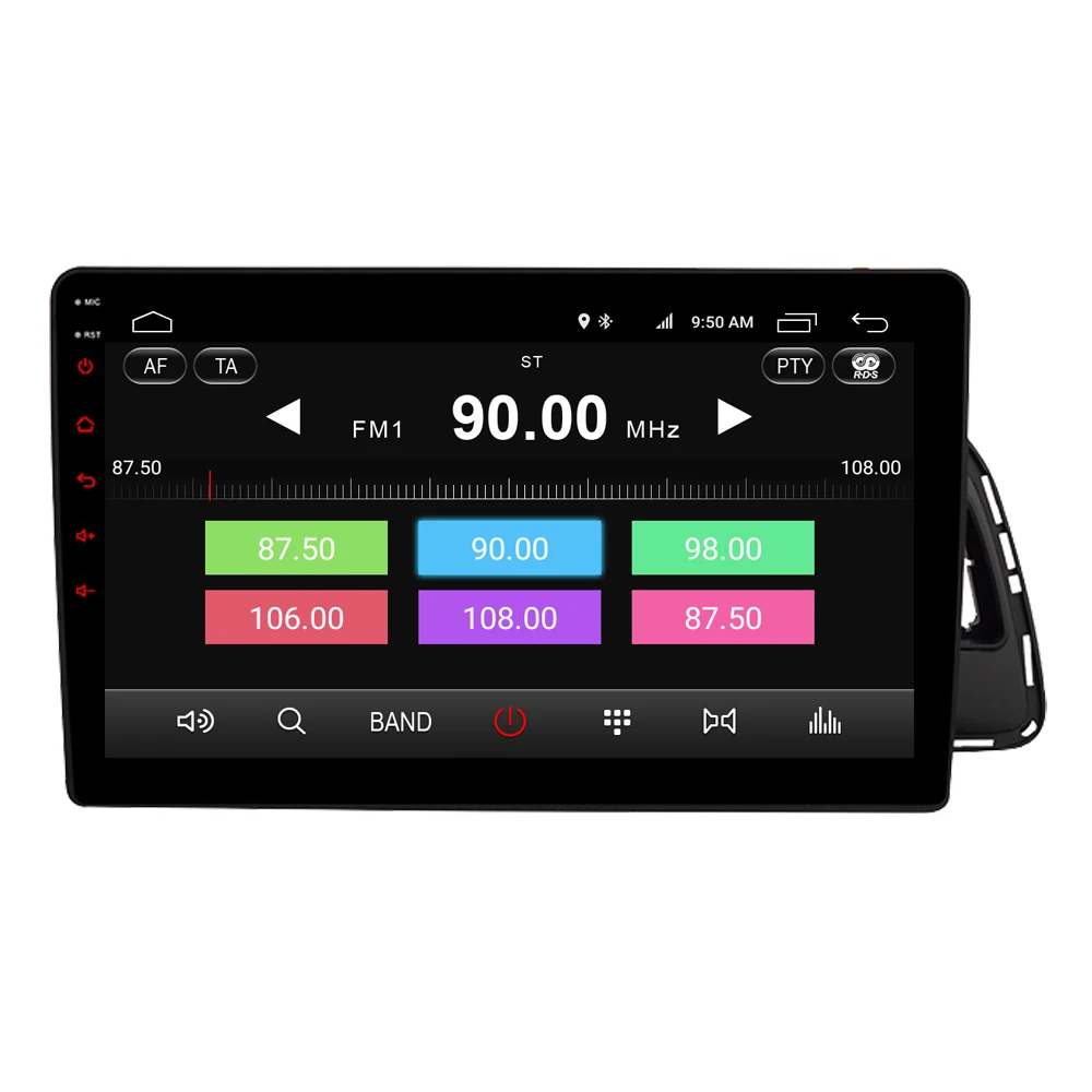 Top RoverOne Car Multimedia Player For Audi Q5 2010 - 2018 Android 9.0 Autoradio Bluetooth Radio Stereo GPS Navigation DSP Head Unit 4