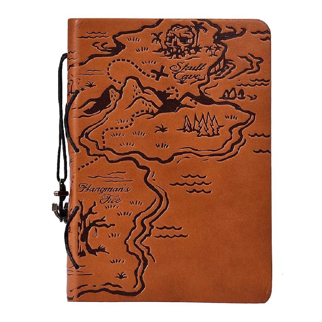 

Retro reminiscence continental Treasure Map Travel diary