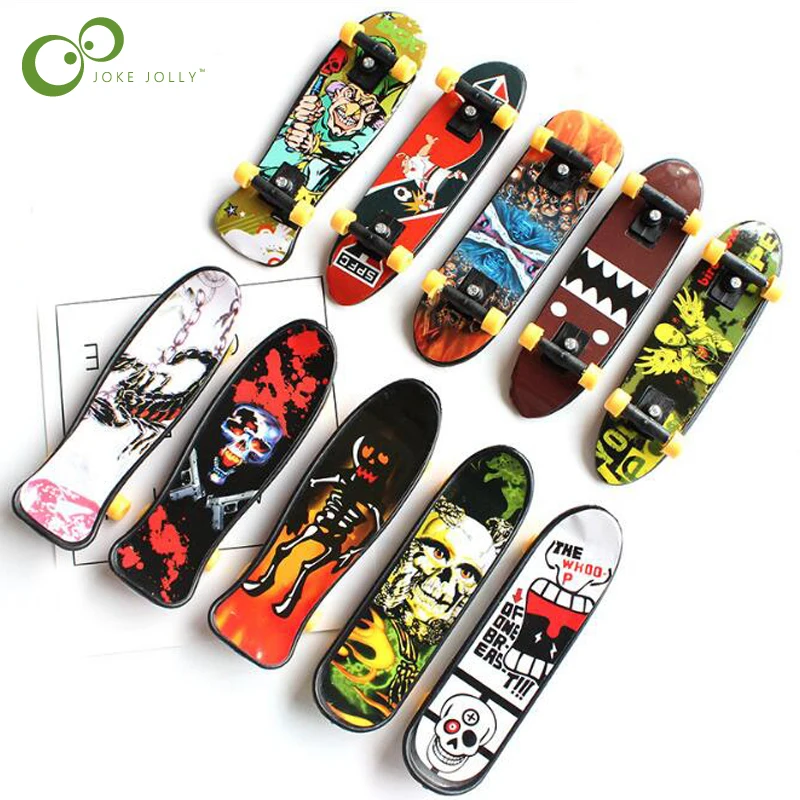 

1pcs High Quality Cute Party Favor Kids children Mini Finger Board Fingerboard Alloy Skate Boarding Toys Gift WYQ