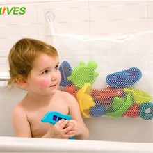 RLJLIVES складная детская ванная комната подвесная сетка для хранения игрушек для ванной сумка Чистая присоска корзины игрушки для ванной сумка-Органайзер