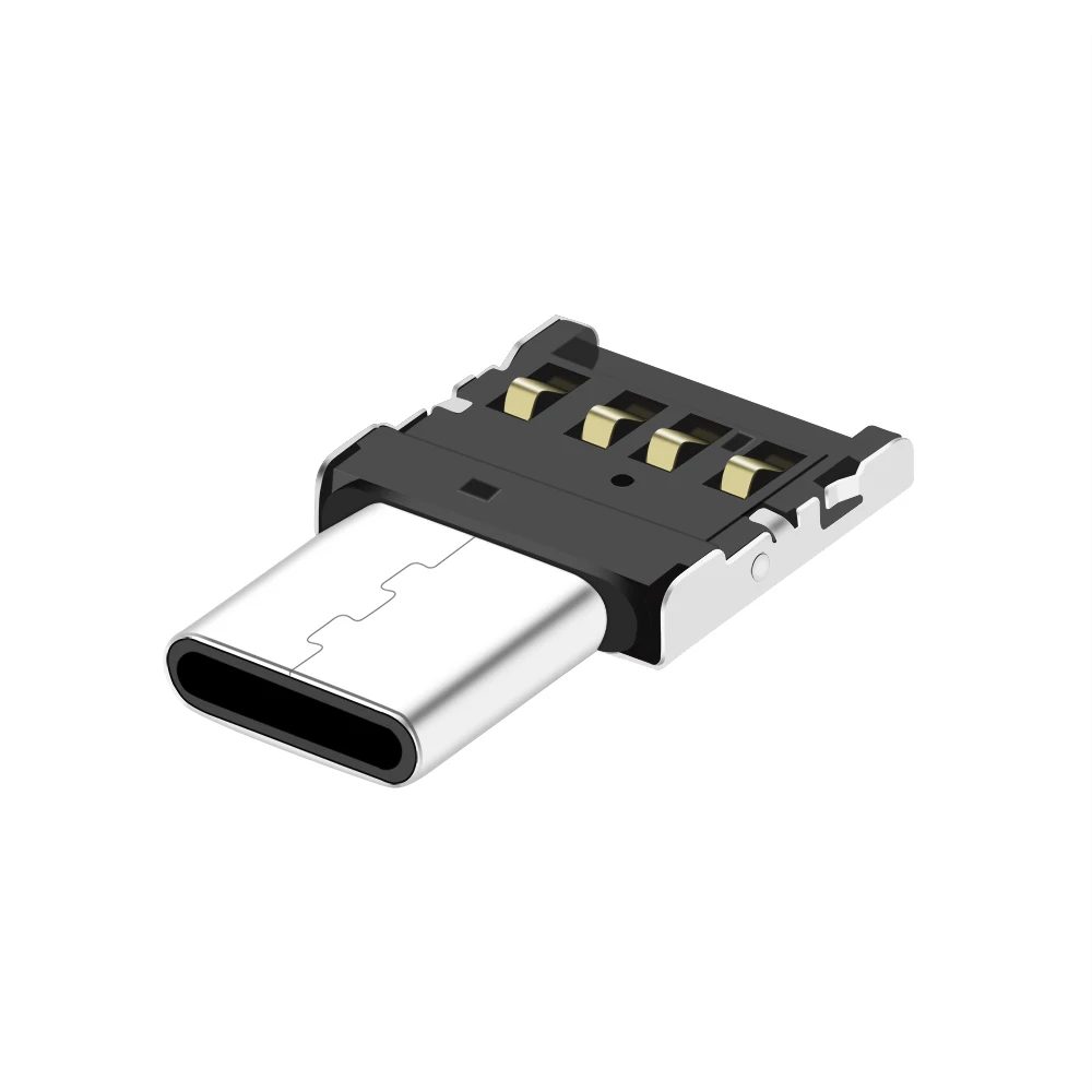 POWSTRO Type C к USB OTG коннекторный адаптер для флеш накопителя S8 Note8 телефона