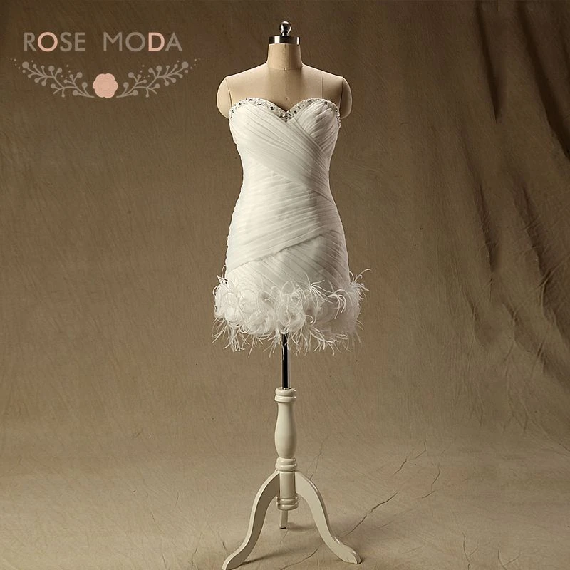 short reception dress
