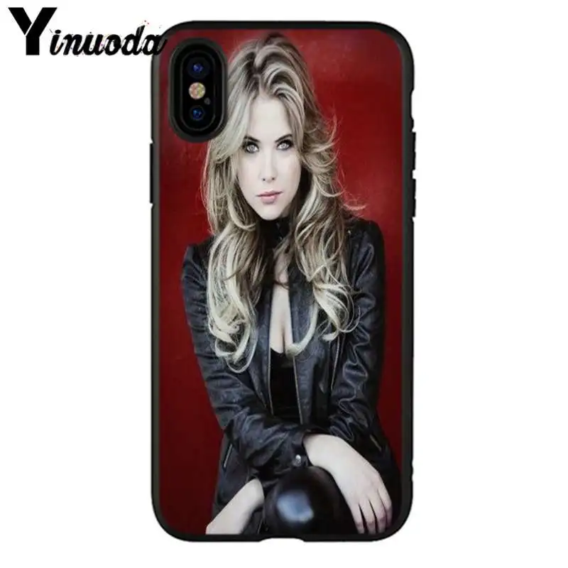 Yinuoda Ashley Benson черный ТПУ мягкий резиновый чехол для телефона iPhone 8 7 6 6S Plus 5 5S SE XR X XS MAX