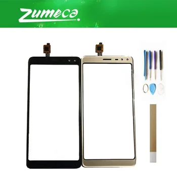 

5.5 Inch For AllCall S1 Touch Screen Digititer Sensor Touch Panel Glass With Tape Tools Black Gold Color