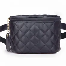 Модная клетчатая женская сумка поясная Поясная Сумка дорожная Hip Bum женская маленькая сумочка