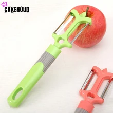 Stainless Steel Blade Multifunctional Vegetable Peeler Graters Salad Potato Slicer Cutter and Cleaning Tool Kitchen Cooking Tool