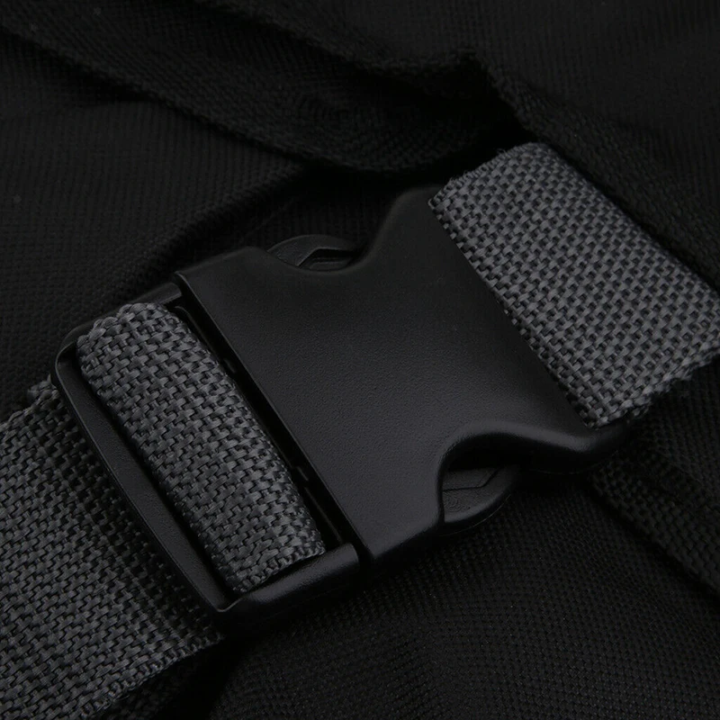 

Trunk Saddle Bag Bicycle Rear Double Panniers Messenger Strap Luggage For Motorcycle Black