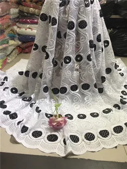 

Lace Fabric Royal Gold French Lace Fabric With stone Nigerian French Fabric High Quality African Tulle Lace Fabric (WDLY-2-19