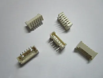

1000 pcs Micro 1.25mm Pitch 6 Pin Right Angle Male Plug Connector