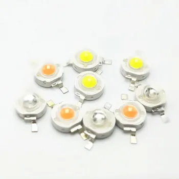 

20Pcs/lot 3W LED Green 3.4 - 3.6v high power led beads high brightness